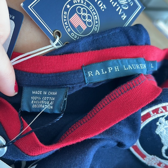 NWT: Ralph Lauren size large 2012 Team USA Olympic Team shirt - Picture 4 of 4